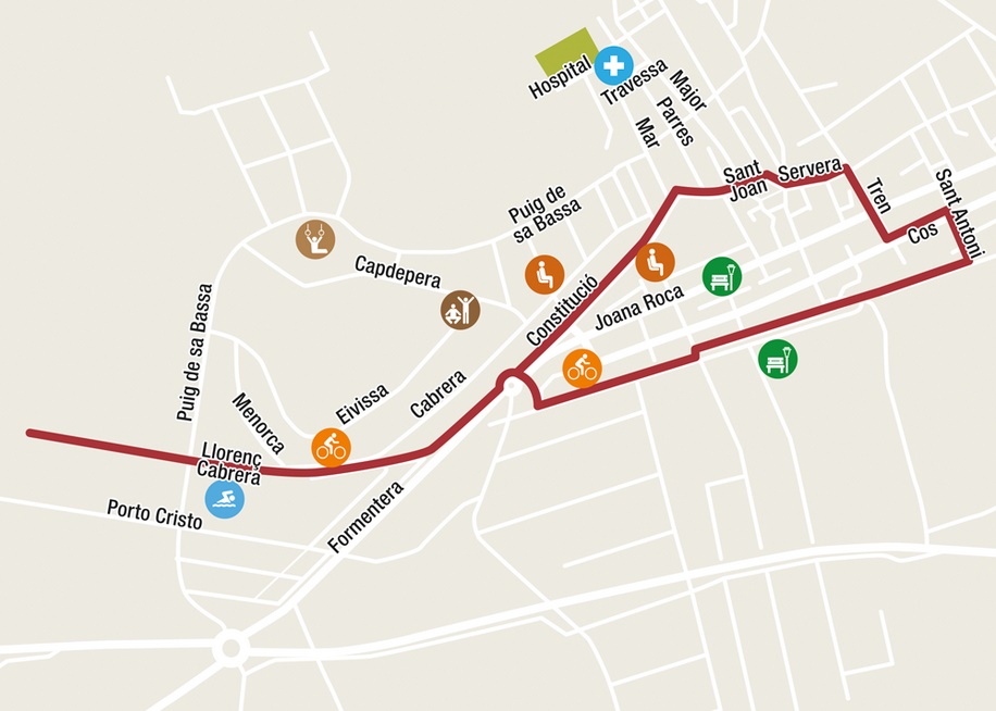 Ruta saludable Son Servera