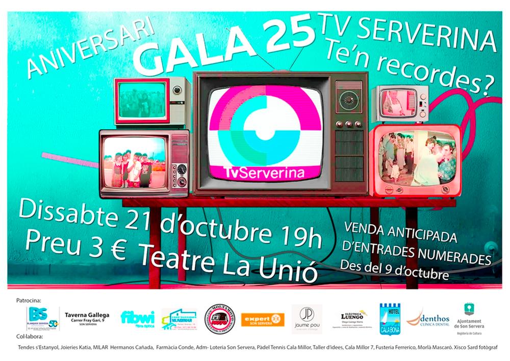 Aniversario Gala 25 TV Serverina