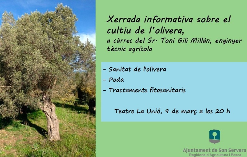 Xerrada informativa: El cultiu de l'olivera