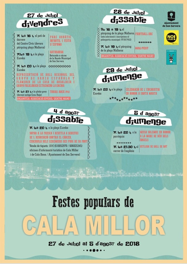 Fiestas populares Cala Millor 2018