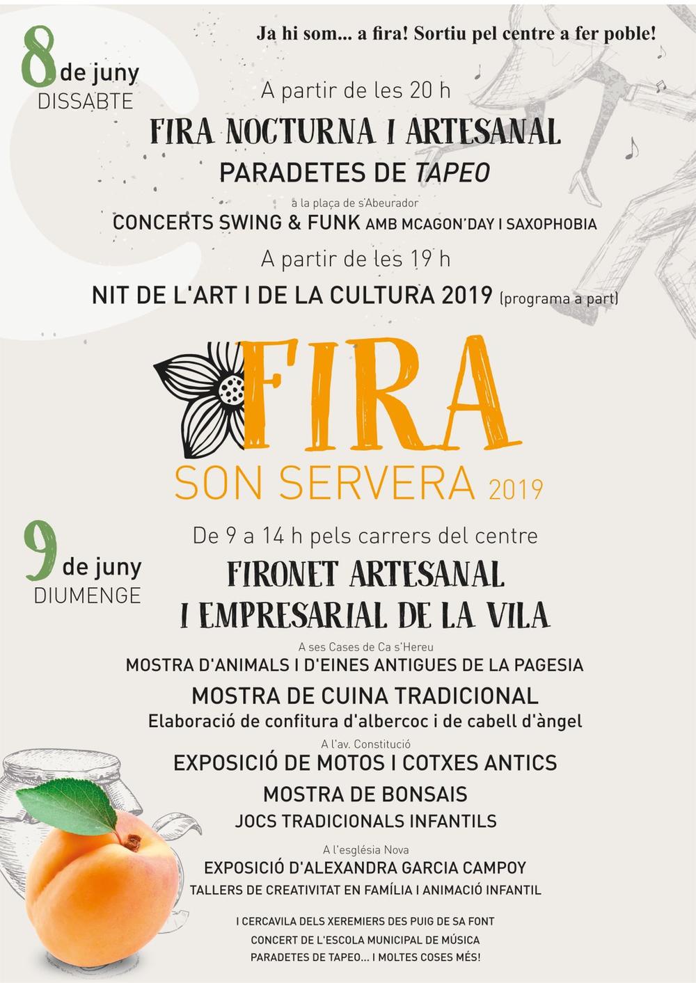 Feria nocturna y feria ganadera de Son Servera 2019