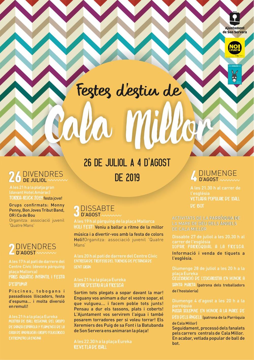 Festes d'estiu de Cala Millor 2019