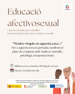 Educaci afectivosexual Xerrada III