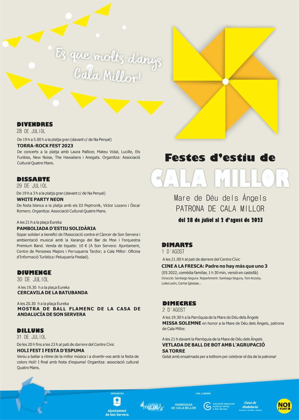 Festes d'estiu de Cala Millor 2023