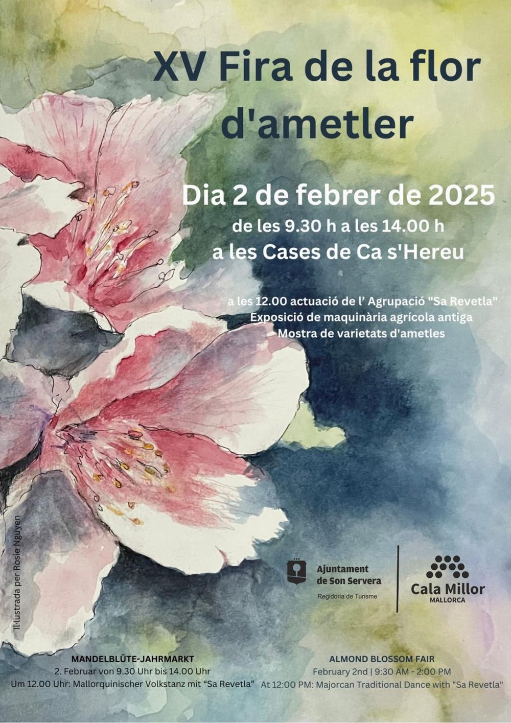 XV Fira de la flor d'ametler 2025