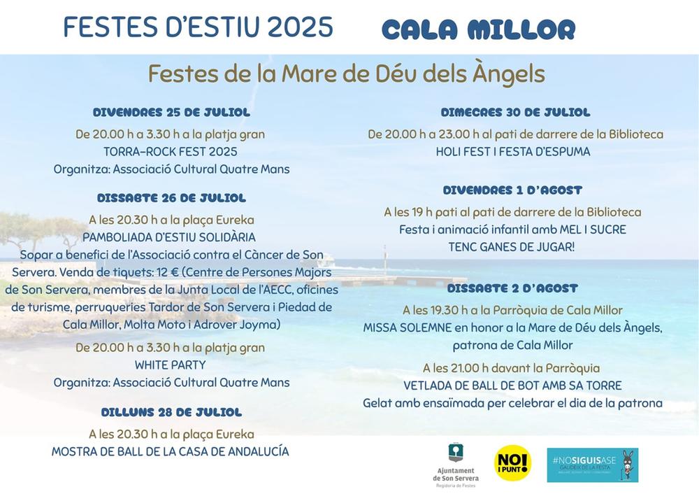 Fiestas de verano de Cala Millor 2025