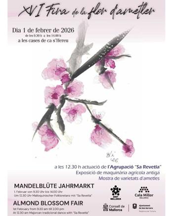 XVI Fira de la flor d'ametler 2026
