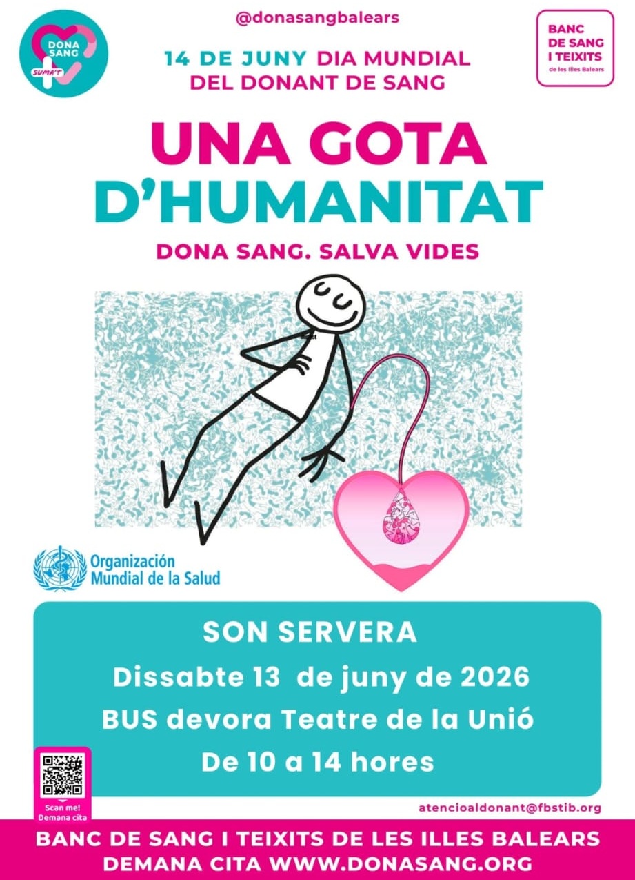 Dona sang. Dissabte 13 de juny