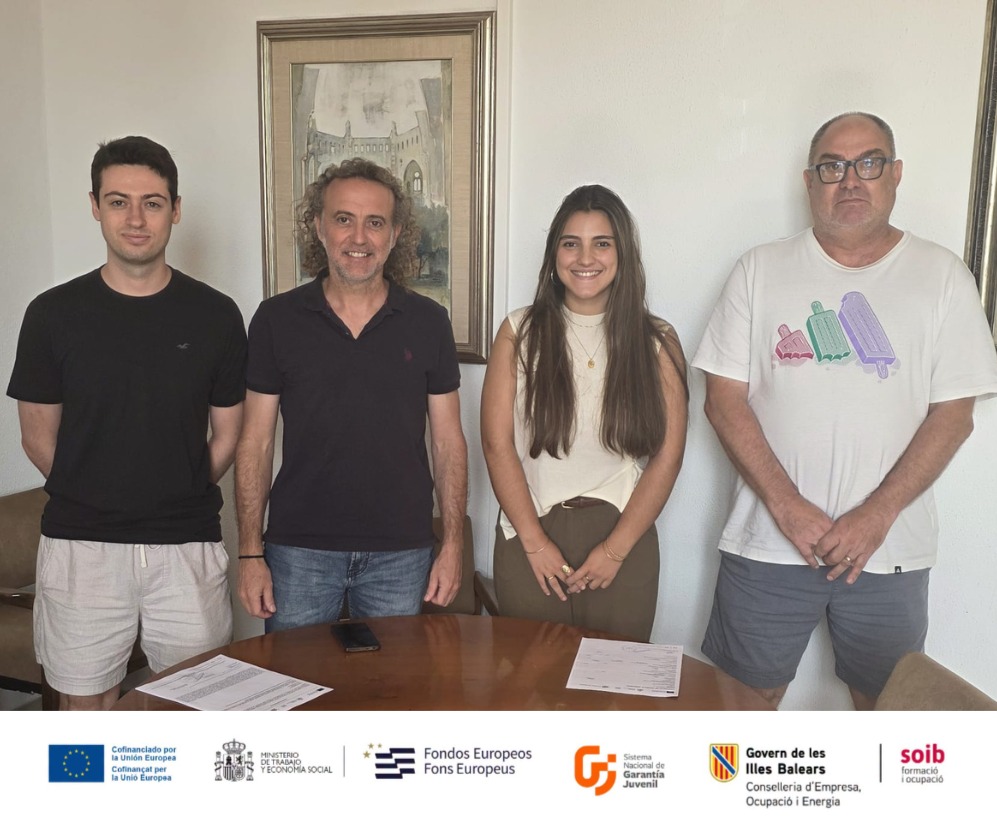 Son Servera impulsa l'ocupaci� juvenil amb la incorporaci� de 2 joves qualificats