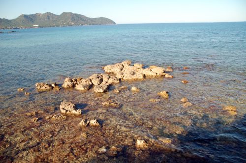 Rocas en Cala Bona