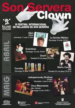 Cartel SonServeraClown 2009