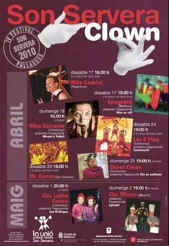 Cartel SonServeraClown 2010