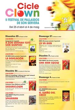 Cartel SonServeraClown 2008