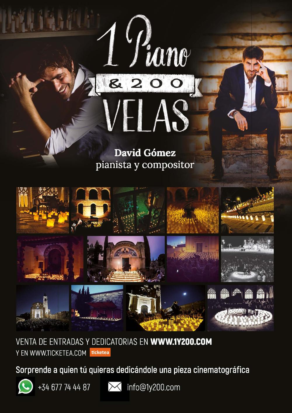 Concert: 1 Piano & 200 velas