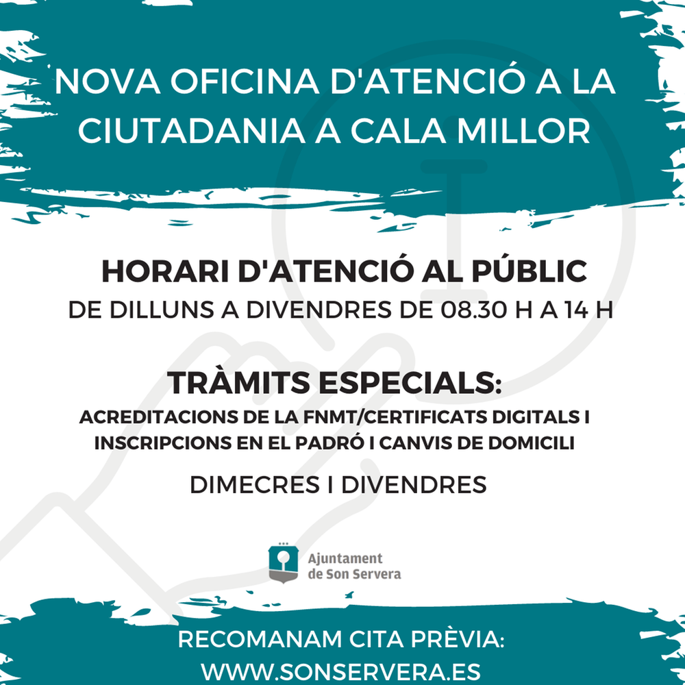 El Ayuntamiento de Son Servera cuenta con una nueva oficina de atencin al ciudadano en Cala Millor