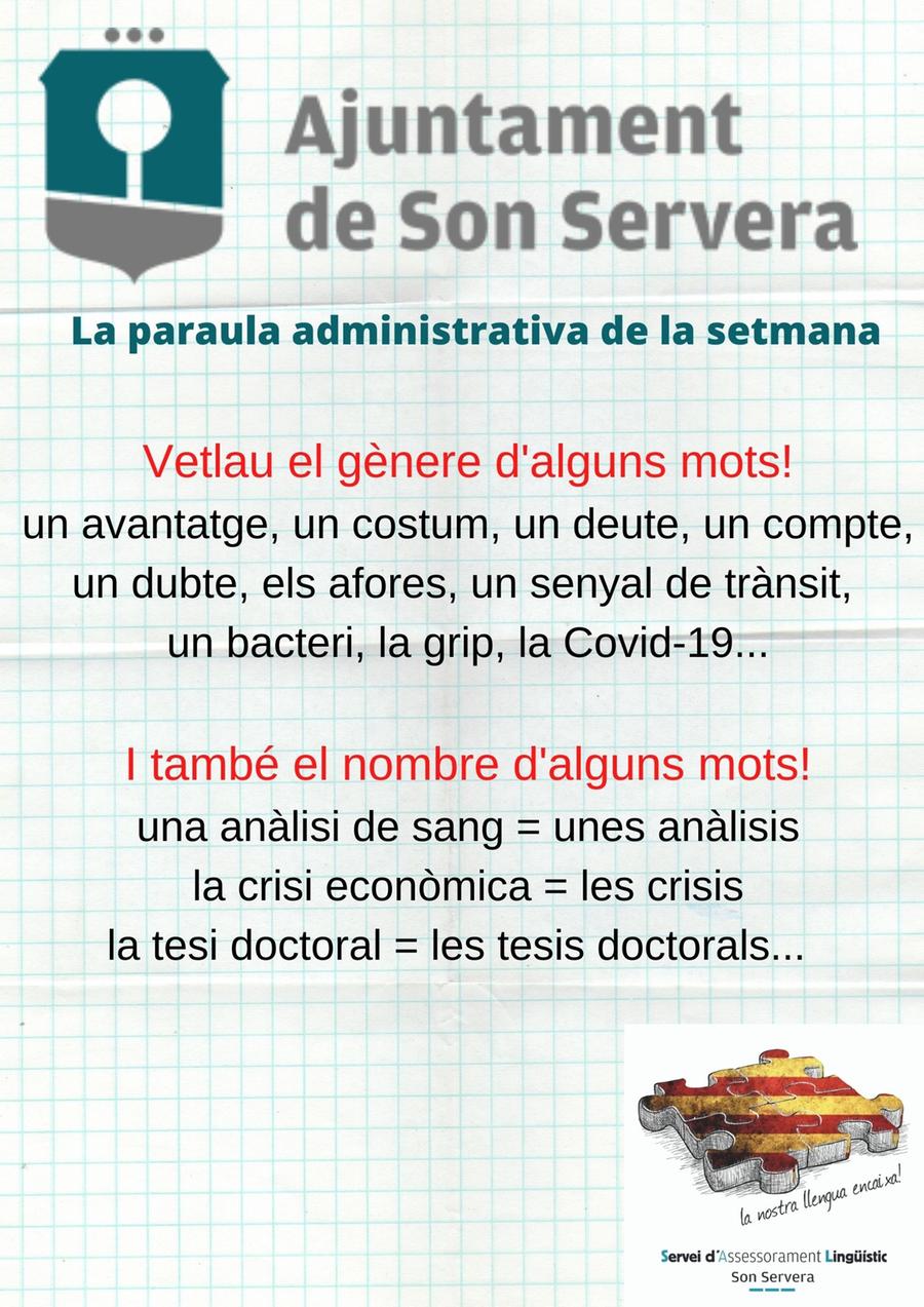 26 La paraula administrativa