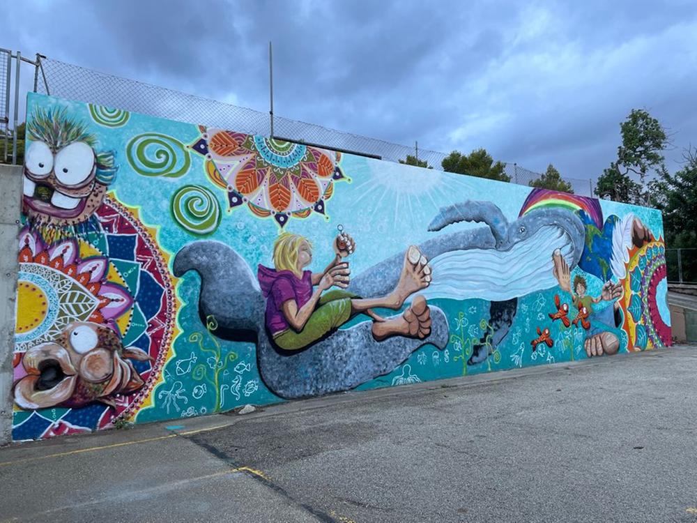 L'AMIPAJaume Fornaris posa color a l'escola amb la collaboraci de l'Ajuntamentserver