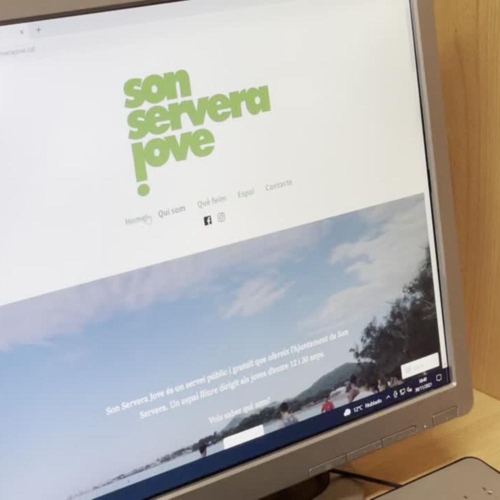 Son Servera Jove s'apropa al jovent del municipi amb un nou web ms intuitiva i moderna