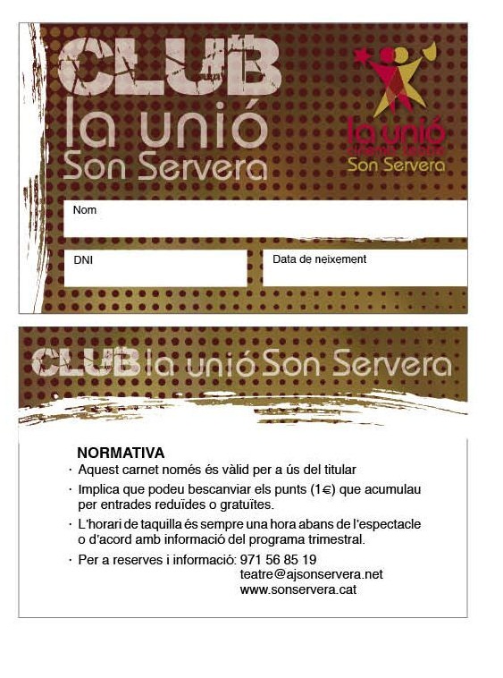 Carnets Club La Unió