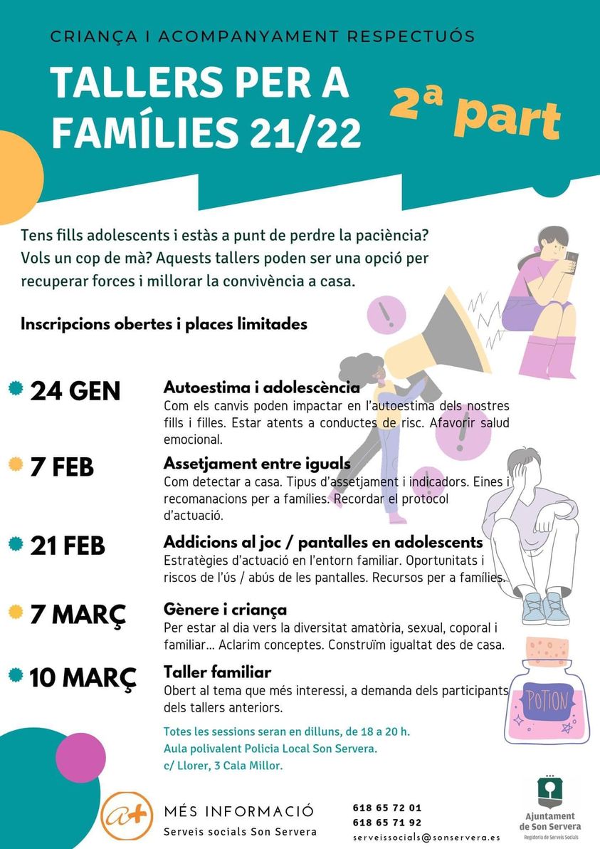 Talleres para famlias 2021 / 2022